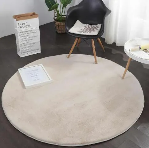 duck egg shaggy rug