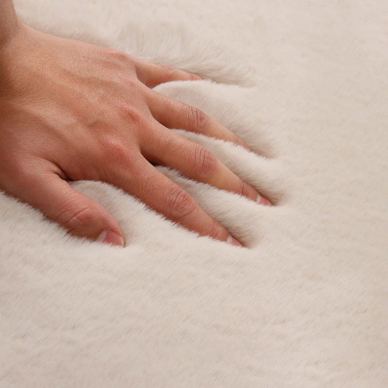 Rabbit Hair Bubble Velvet Carpet